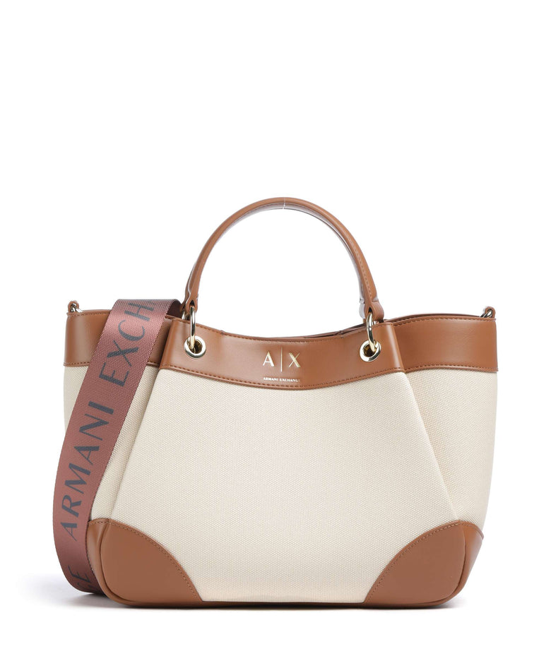 Armani Exchange Wave M Handbag natural/saline clay
