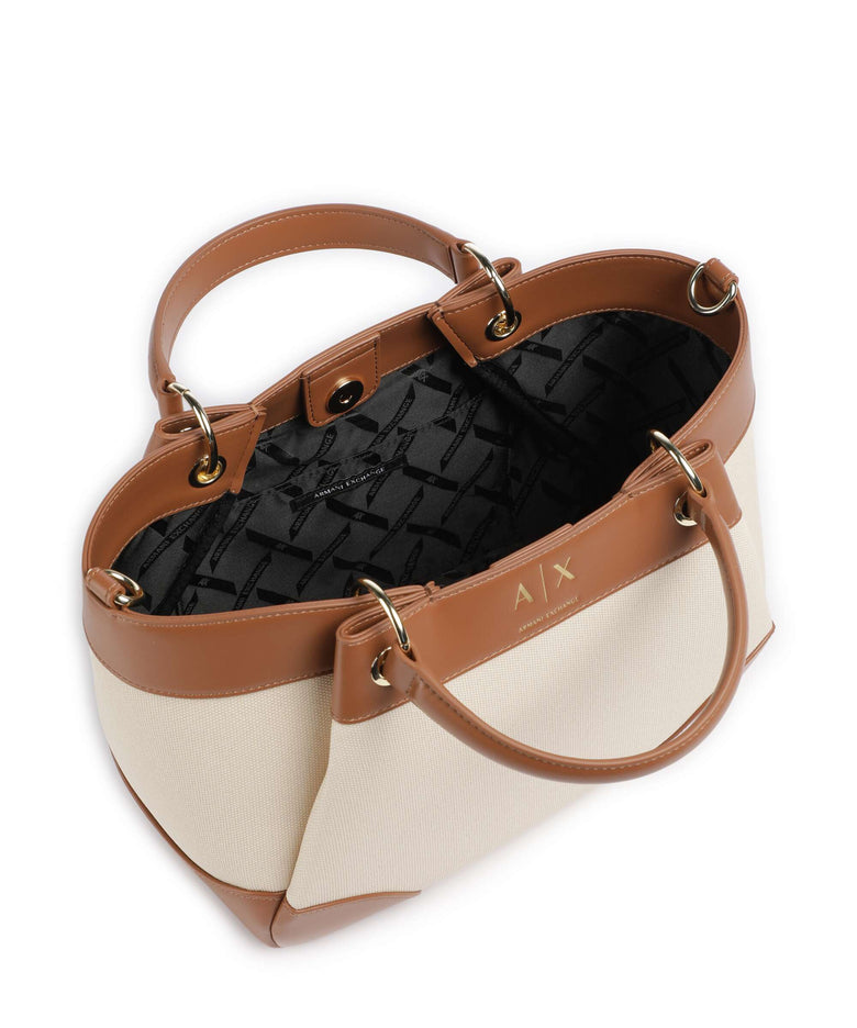 Armani Exchange Wave M Handbag natural/saline clay