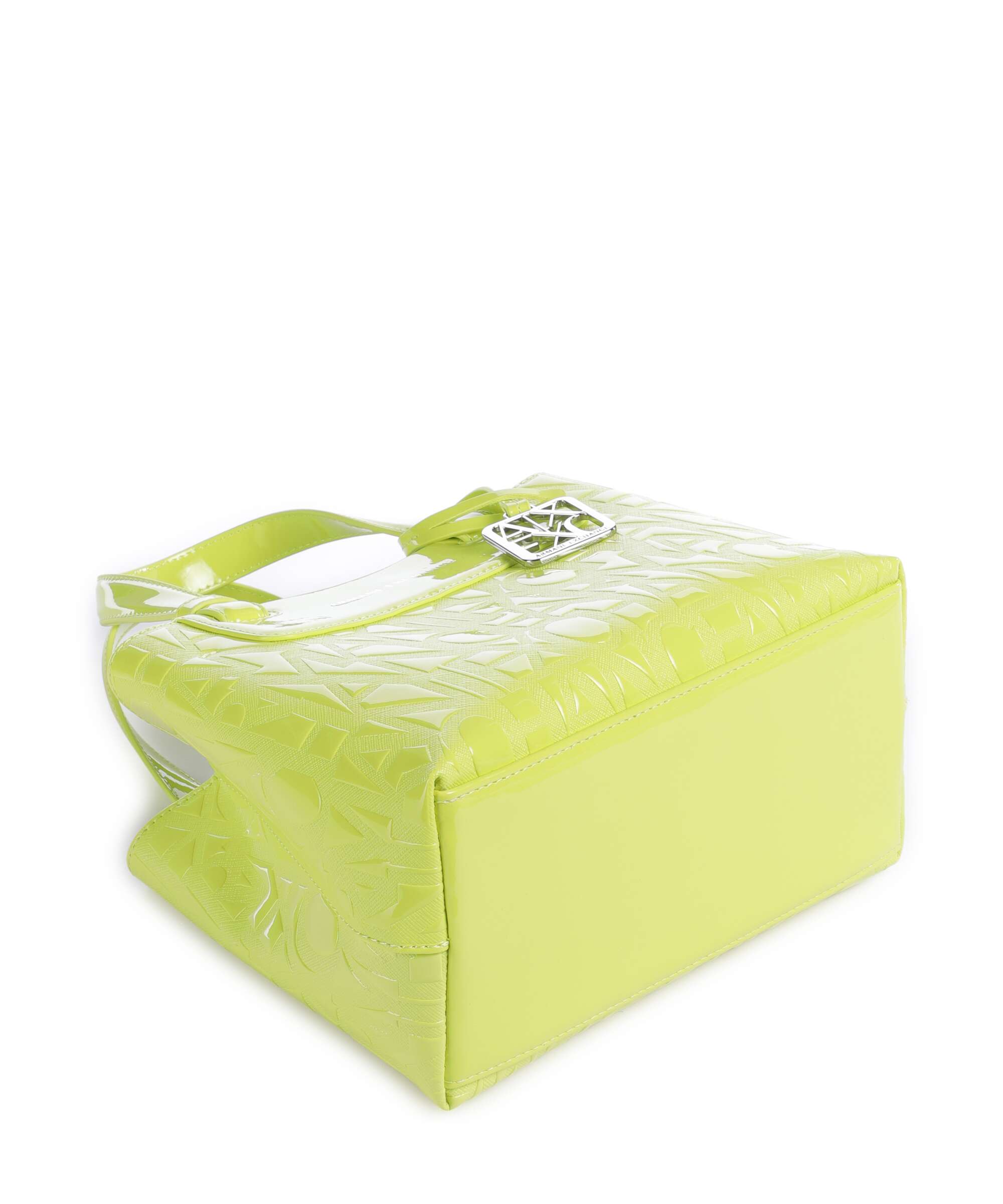 Armani Exchange Liz Patent S Handbag crystal citrus