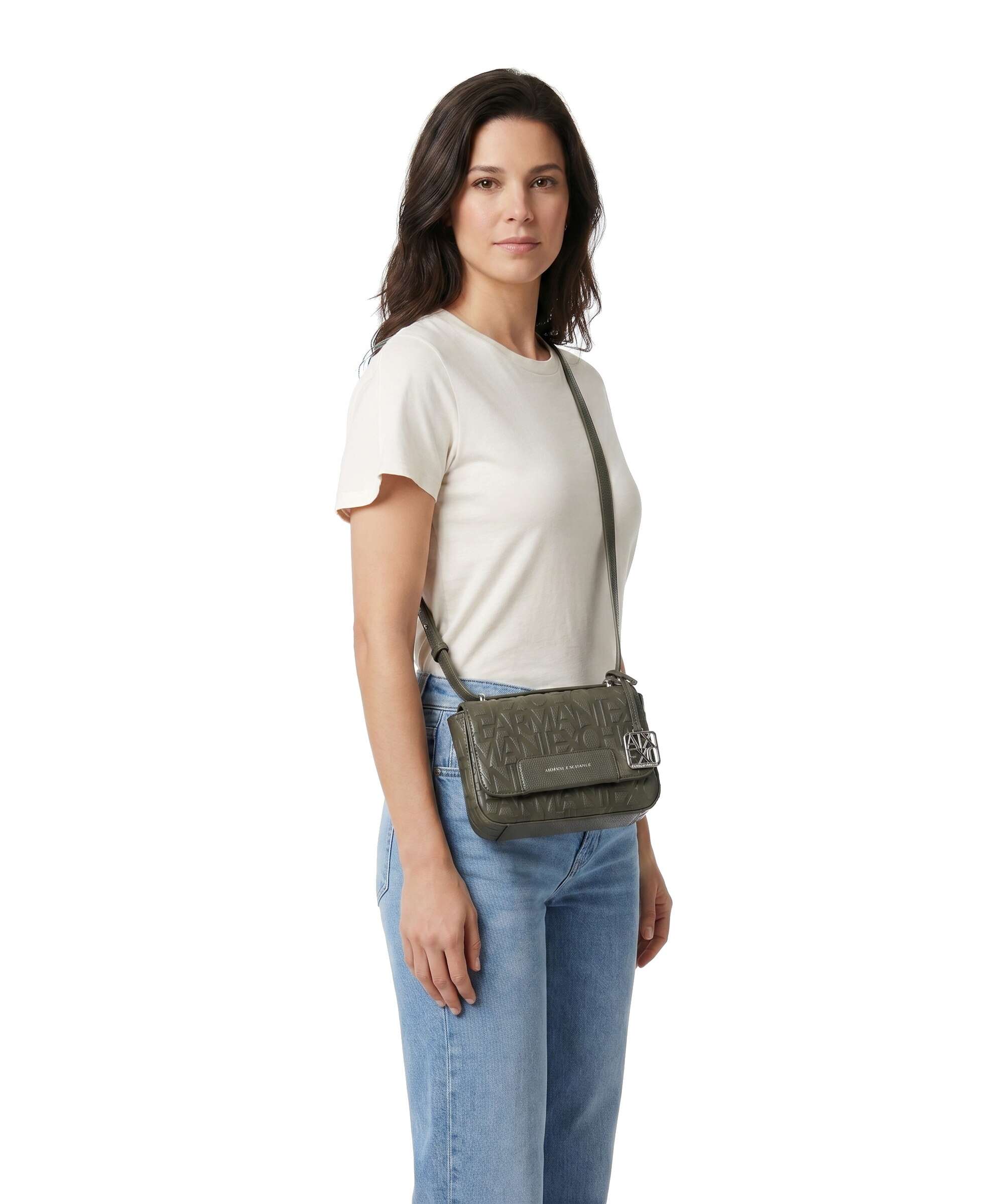 Armani Exchange Liz Crossbody bag savanna
