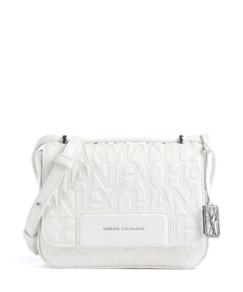Armani Exchange Liz Shoulder bag off white