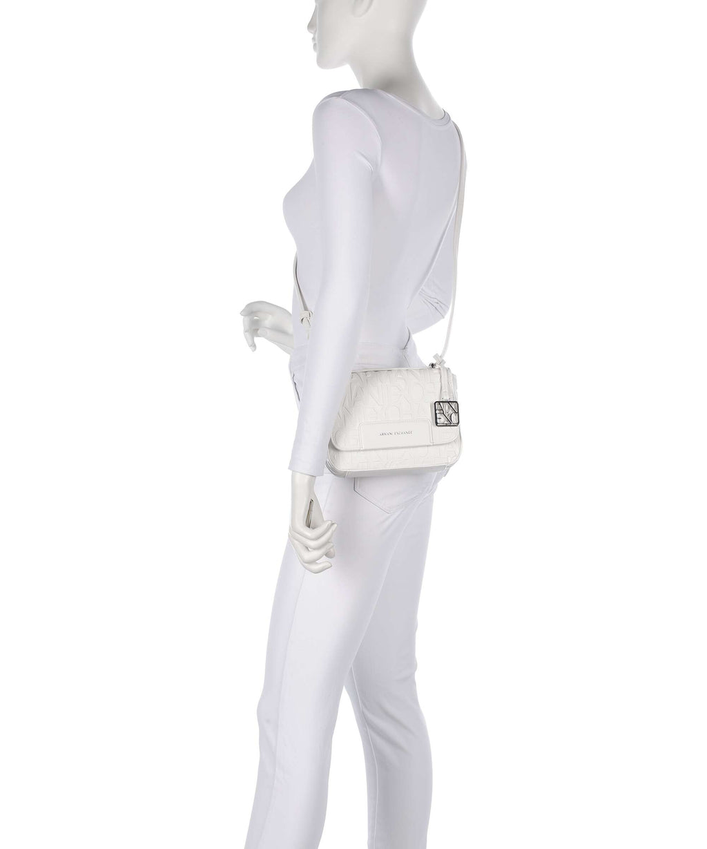 Armani Exchange Liz Crossbody bag off white