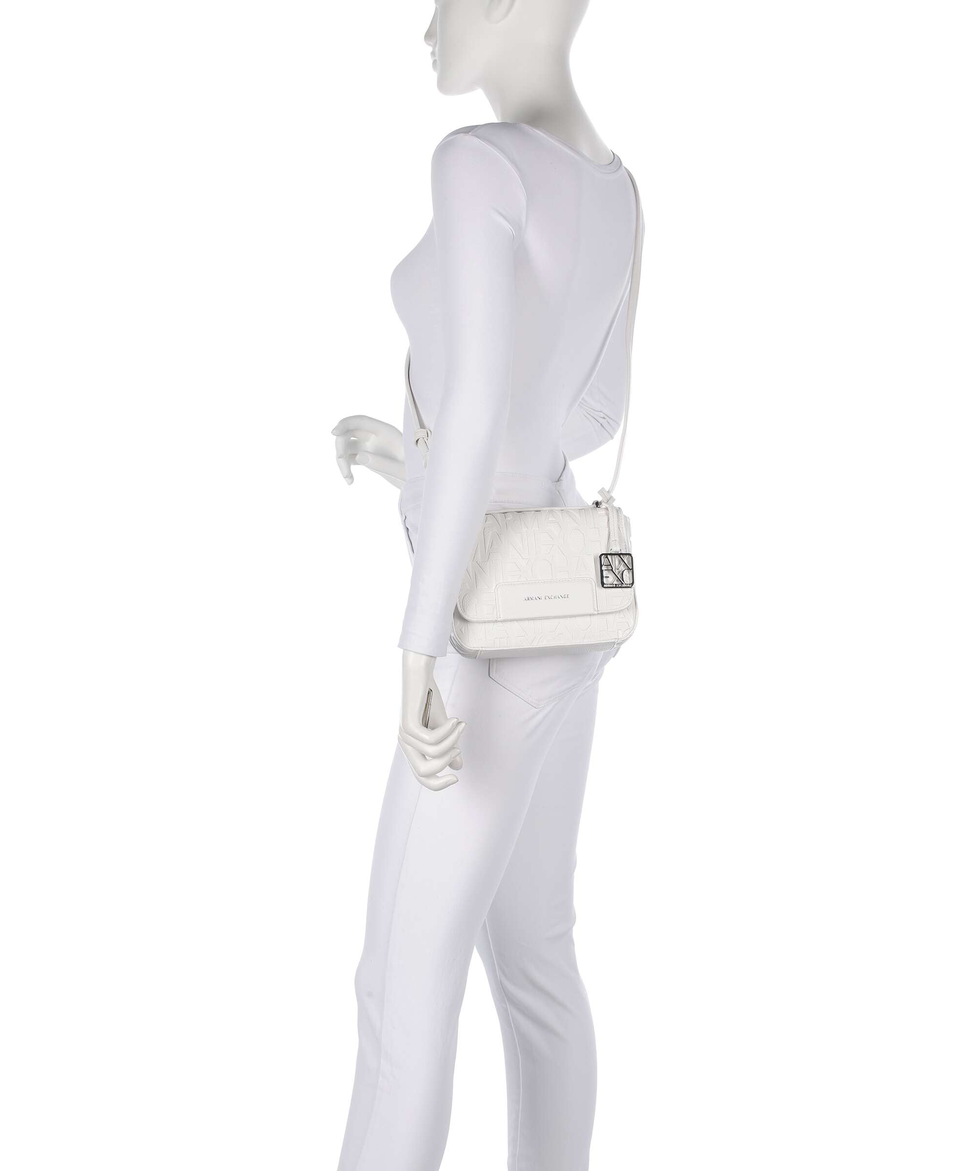 Armani Exchange Liz Crossbody bag off white