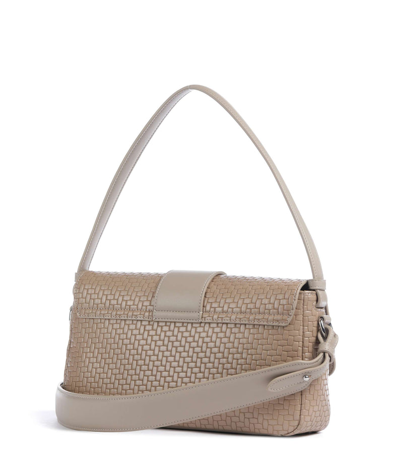 Armani Exchange Susy Soft Woven Shoulder bag sand