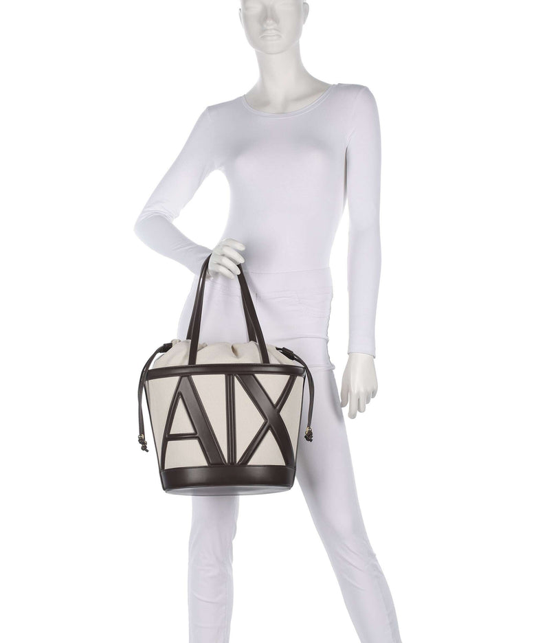 Armani Exchange Marisol Bucket bag natural/dusk shade