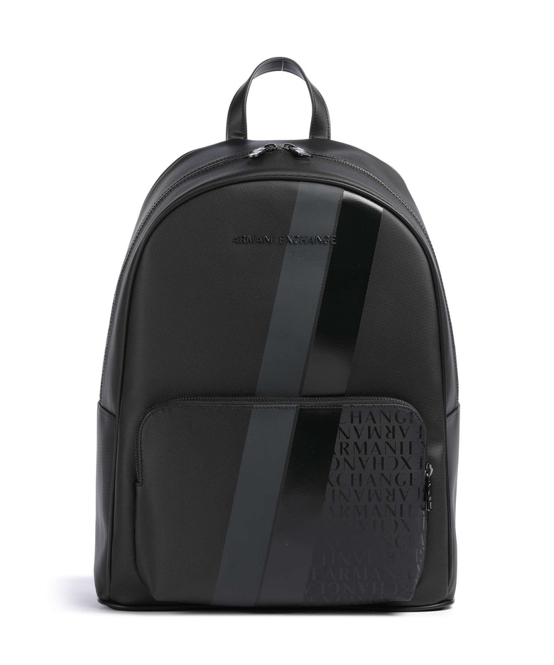 Armani Exchange Dylan Backpack black/gunmetal/shiny black