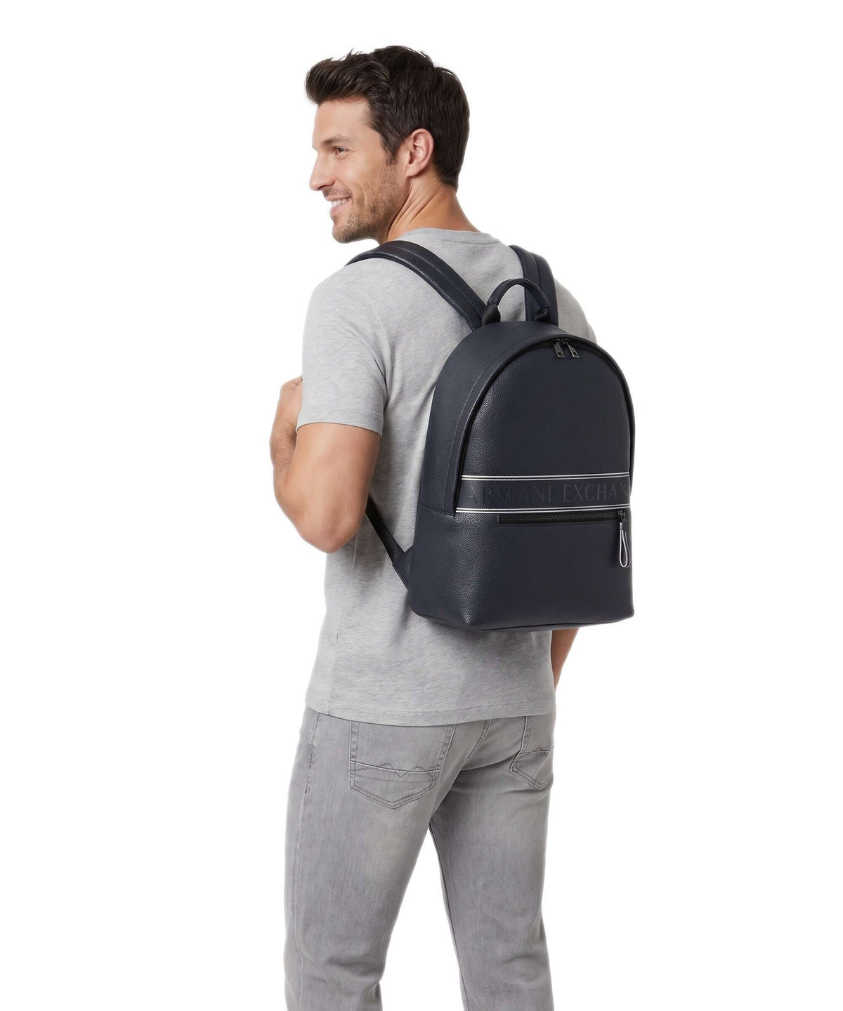 Armani Exchange Ian Backpack navy