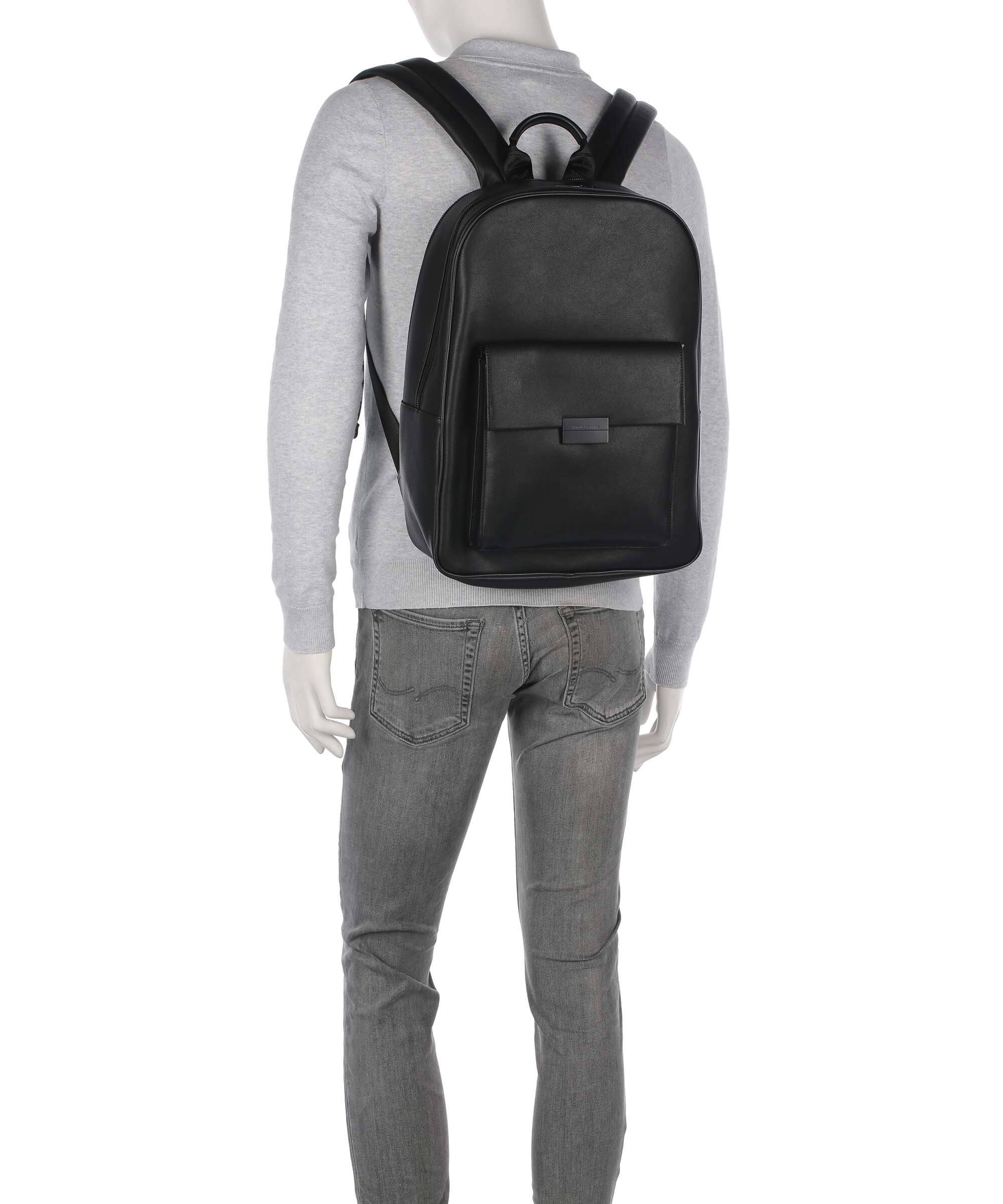 Armani Exchange Night Lab Backpack black