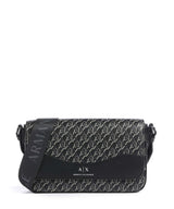 Armani Exchange Wave Monogram Torba przez ramię black