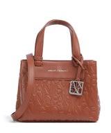 Armani Exchange Liz Monogram S Torebka coconut shell