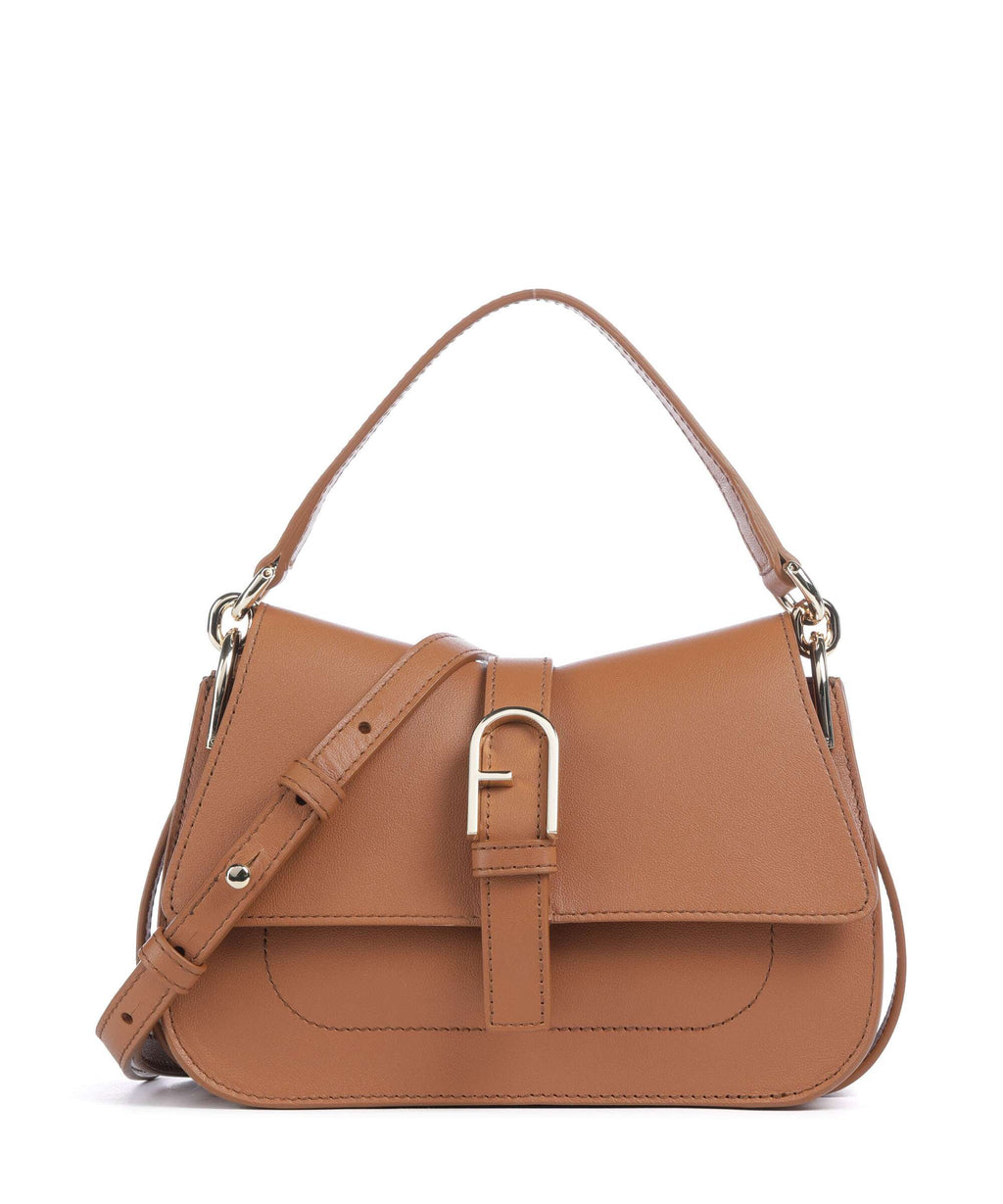Furla Flow Mini Handbag brandy