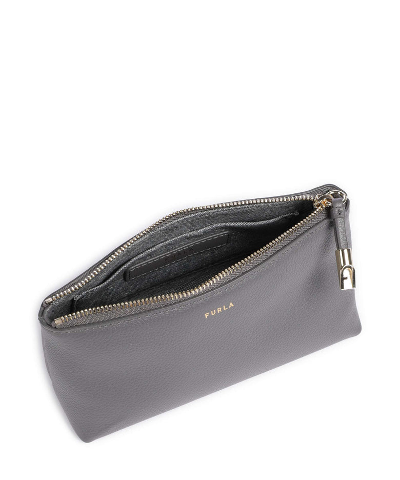 Furla Goccia M Cosmetic bag soil