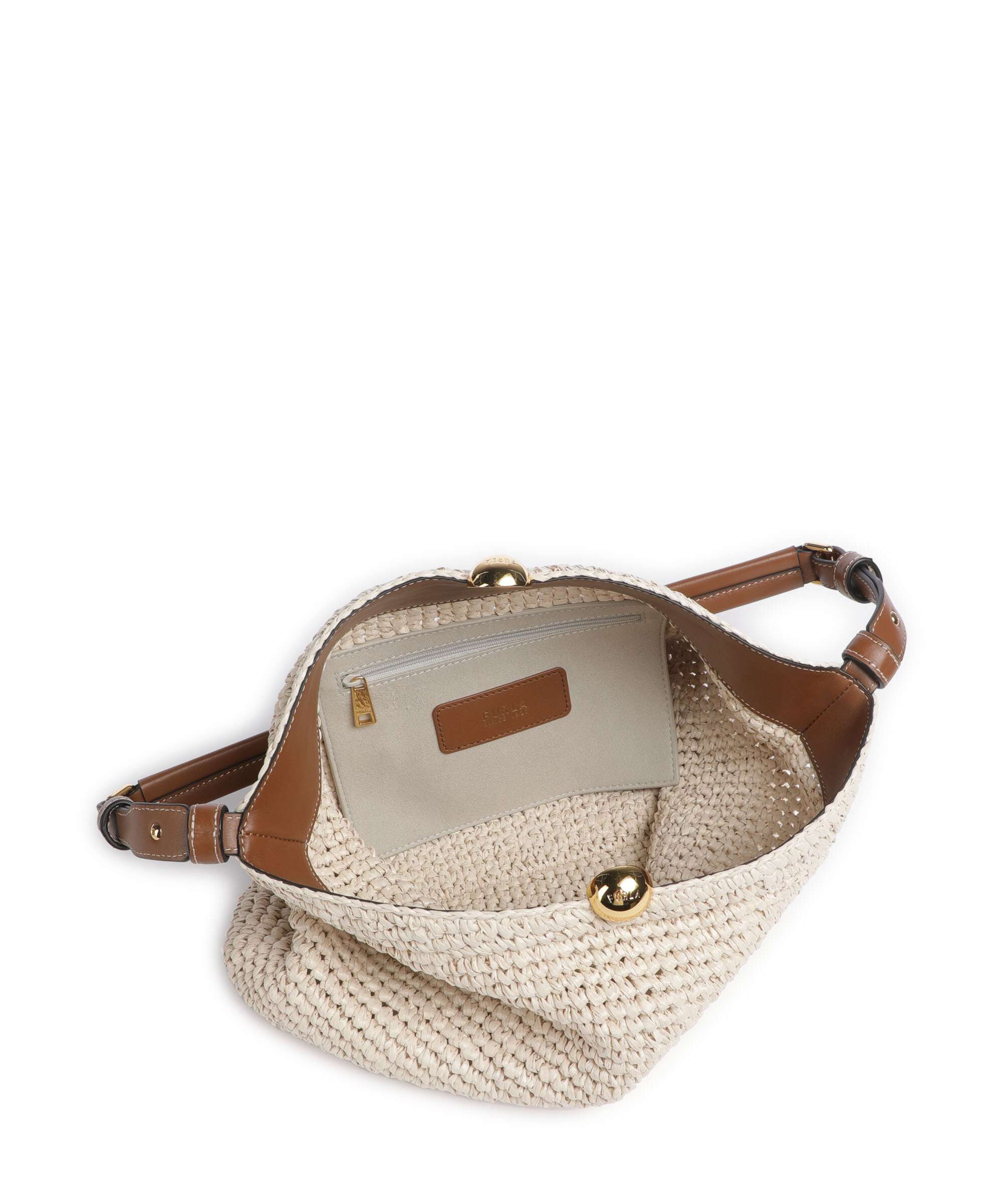 Furla Sfera Soft L Hobo bag naturale/cognac 
