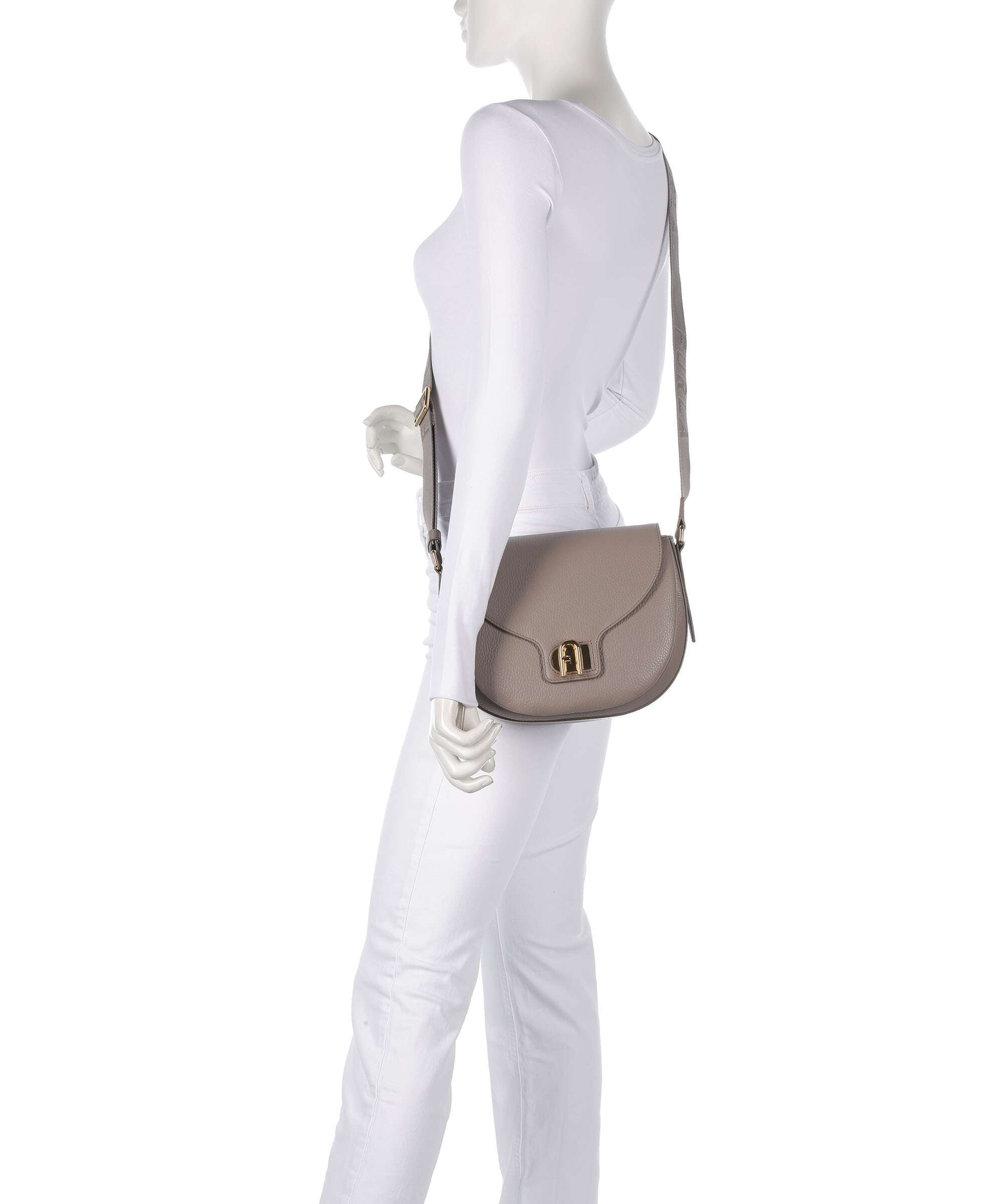 Furla Lotus S Crossbody bag stucco gray/toni stucco gray