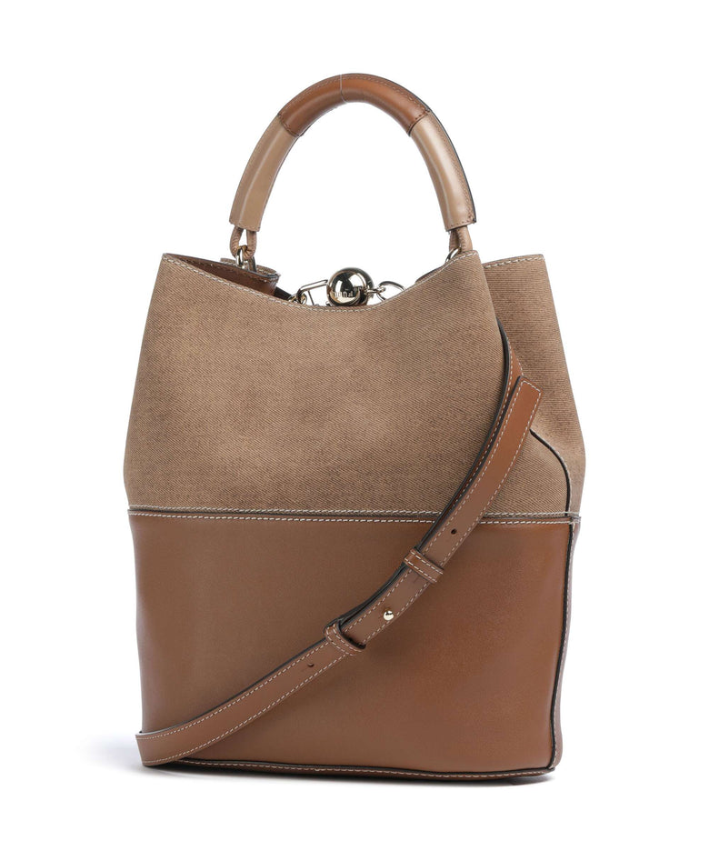 Furla Sfera S Bucket bag cognac/deserto