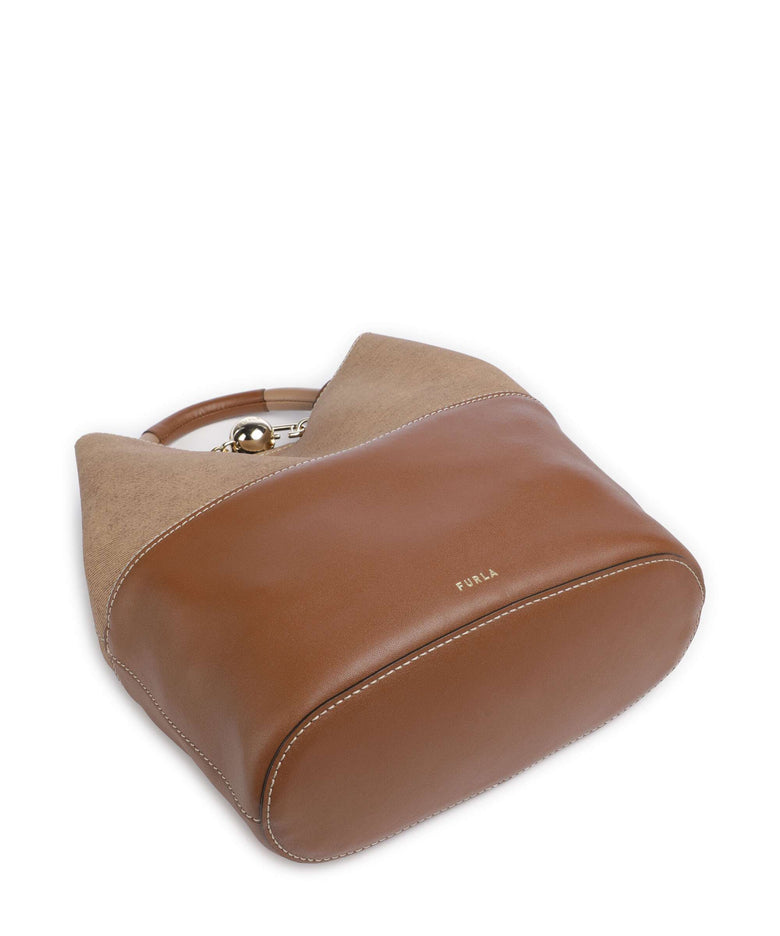 Furla Sfera S Bucket bag cognac/deserto