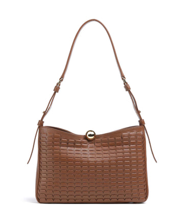 Furla Sfera Soft M Torebka worek cognac