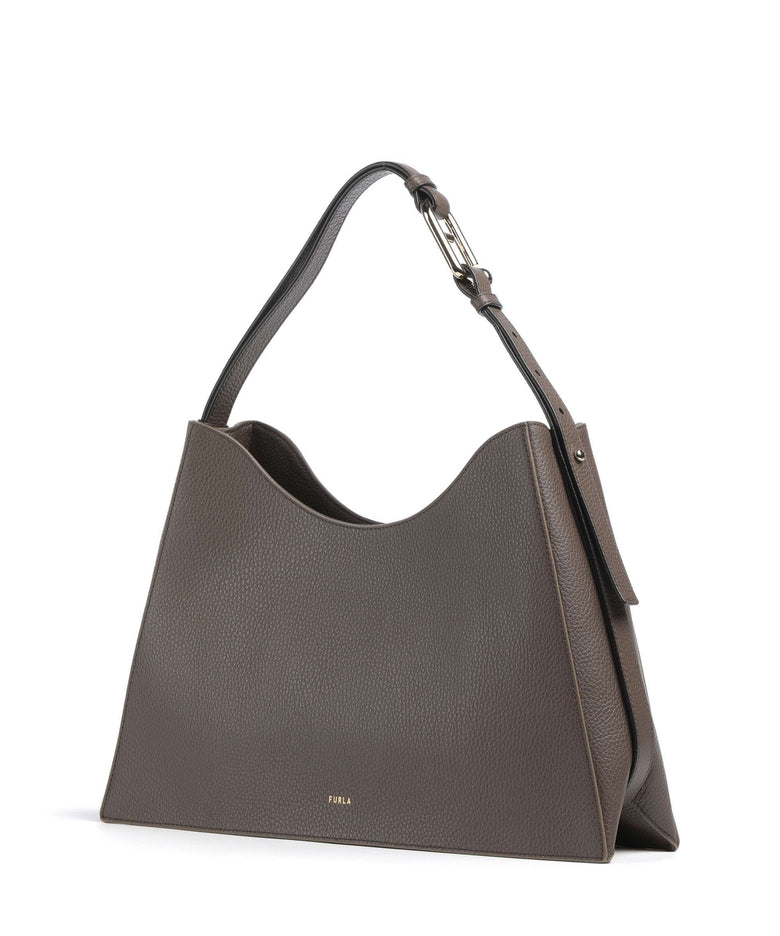 Furla Nuvola L Hobo bag mogano