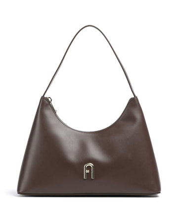Furla Diamante S Torba na ramię espresso