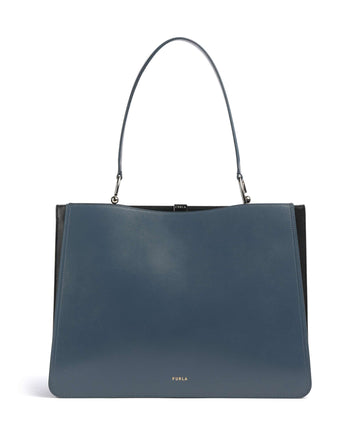 Furla Agata L Torba na zakupy grigio blu/nero