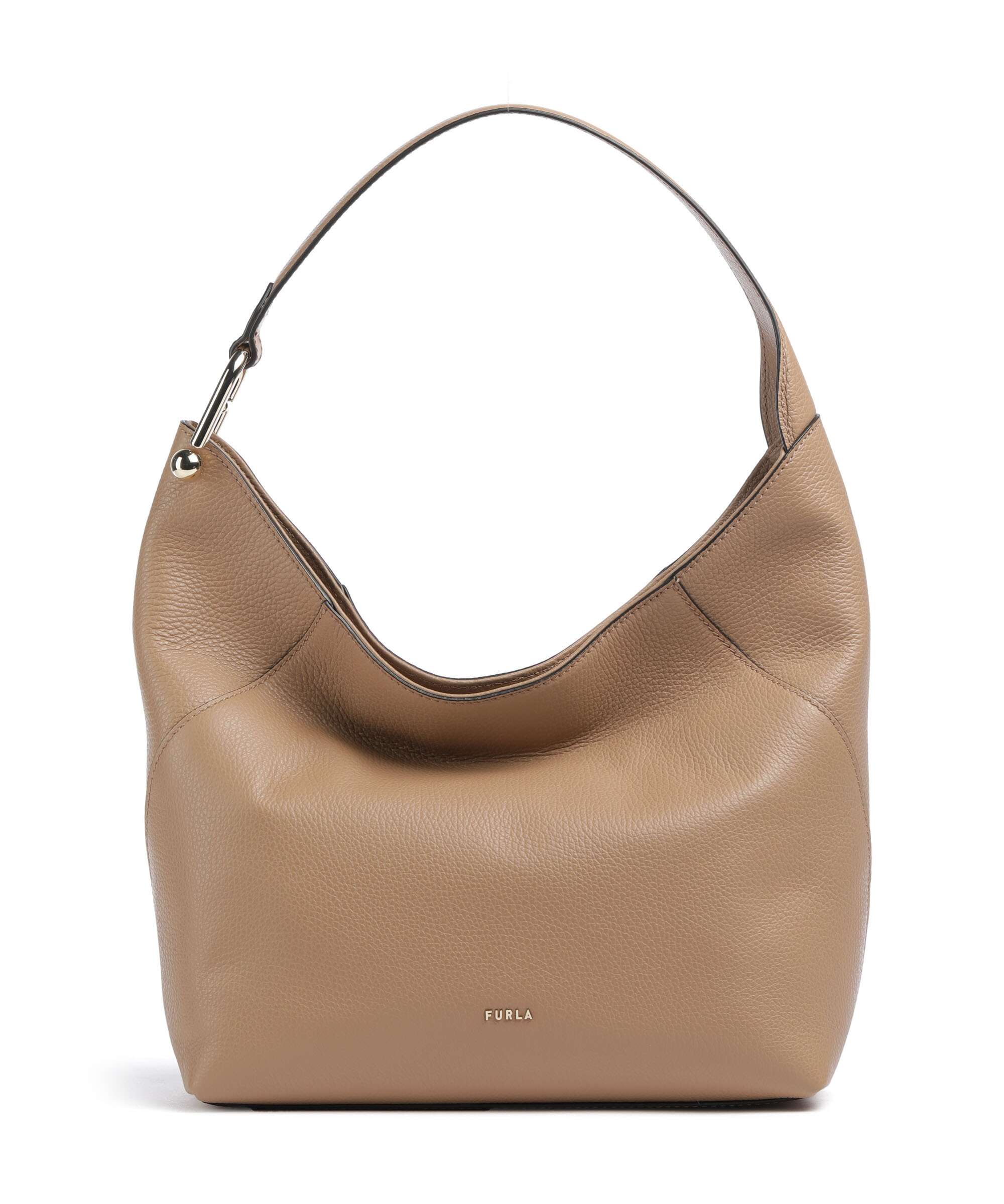 Furla Lara M Hobo bag deserto