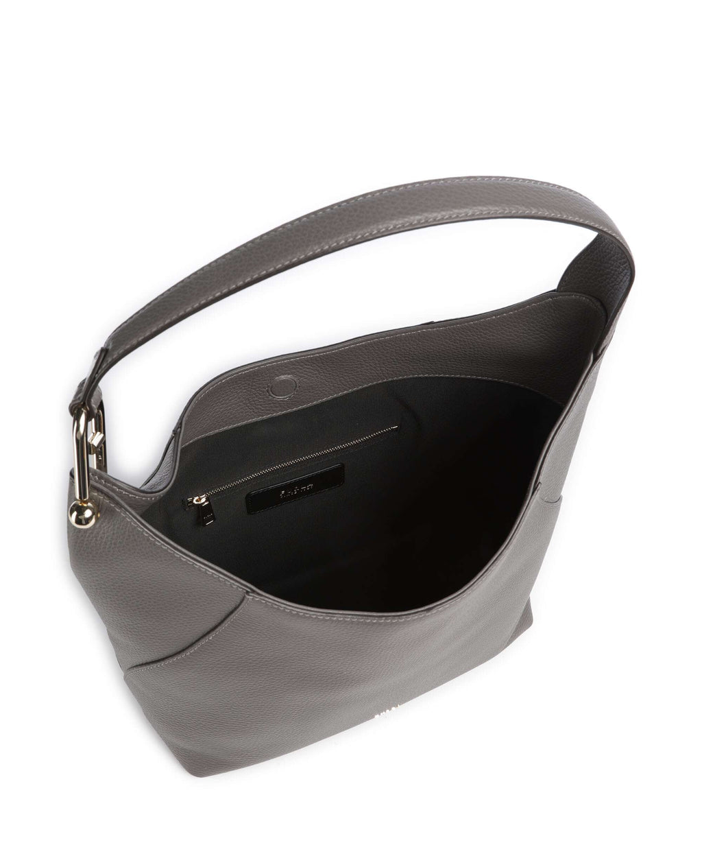 Furla Lara M Hobo bag urban gray