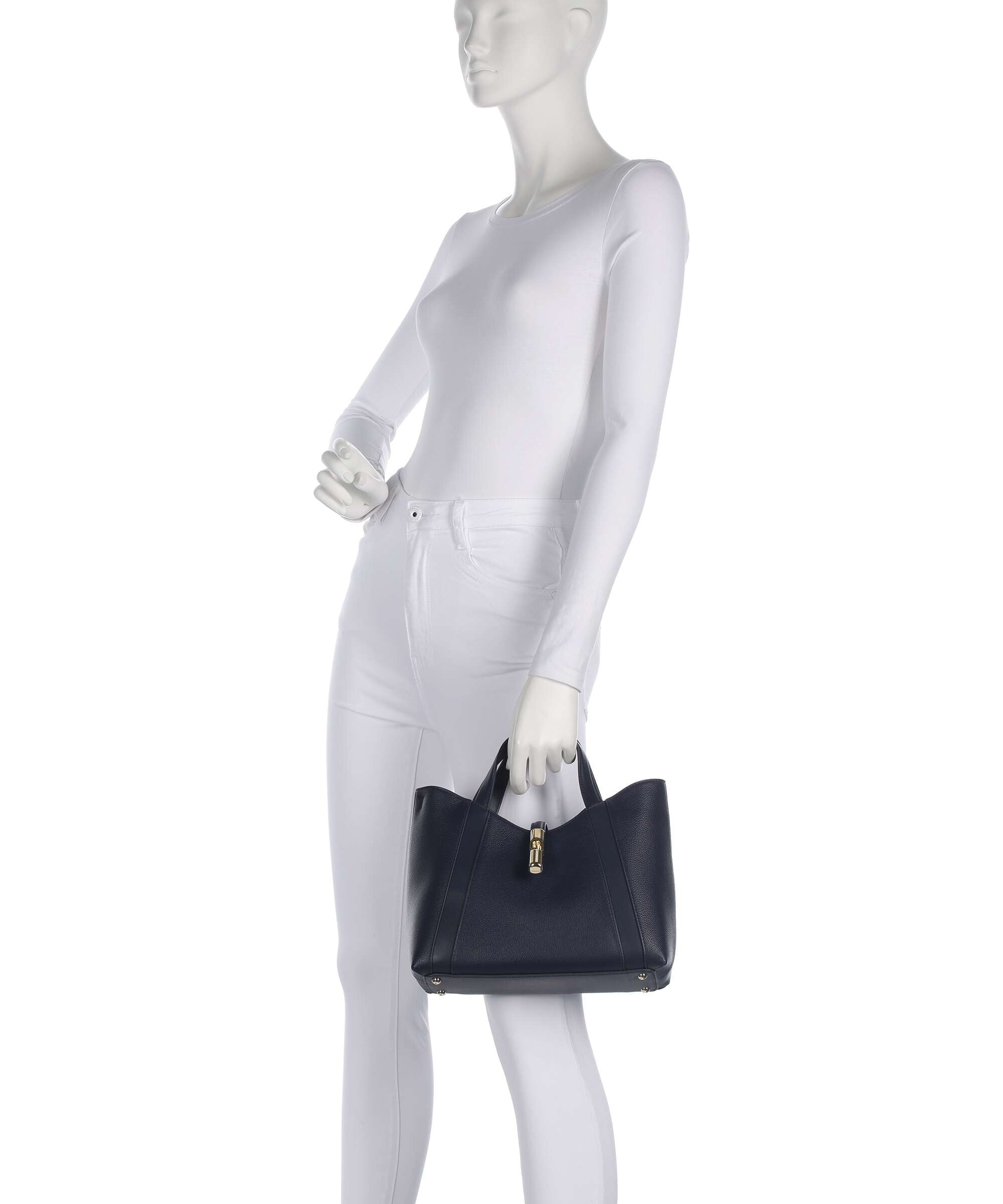 Furla Goccia S Handbag ink blue