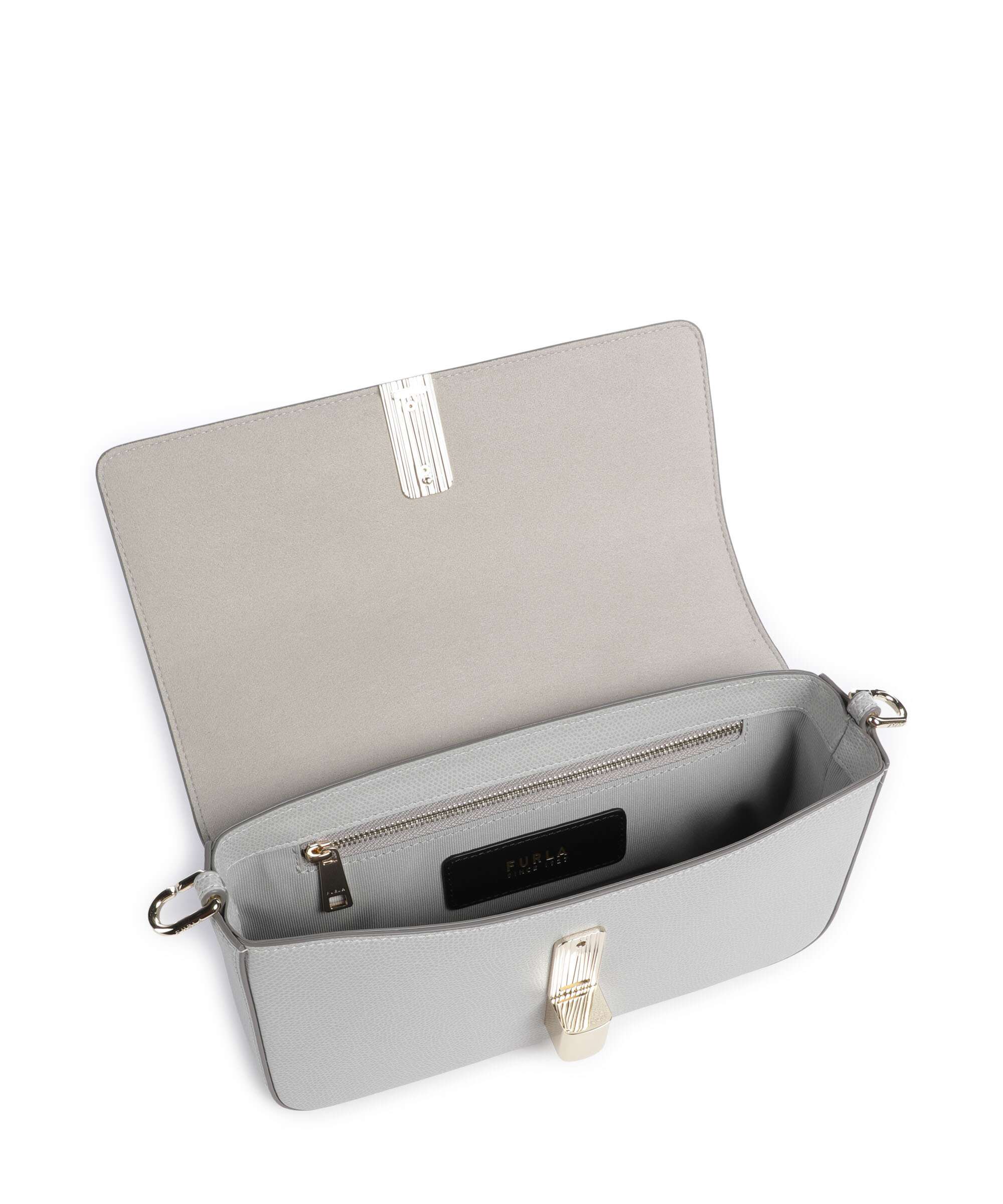 Furla Iride S Crossbody bag color cristallo