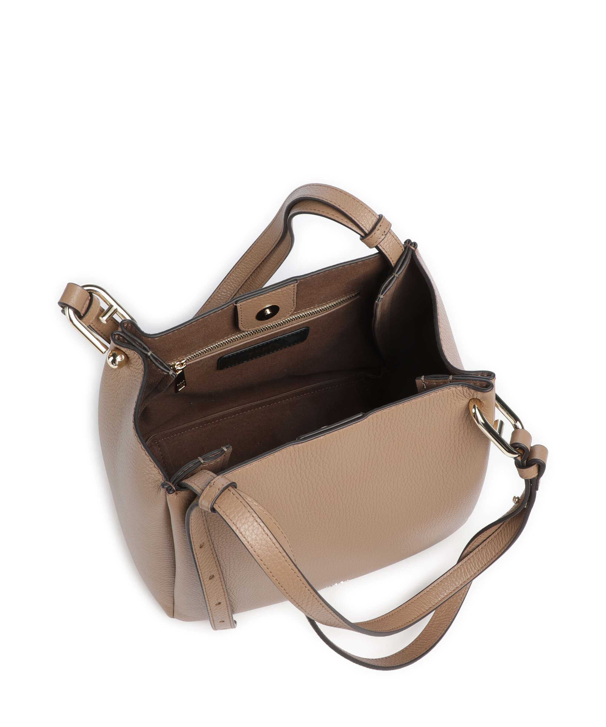 Furla Nuvola M Hobo bag toffee