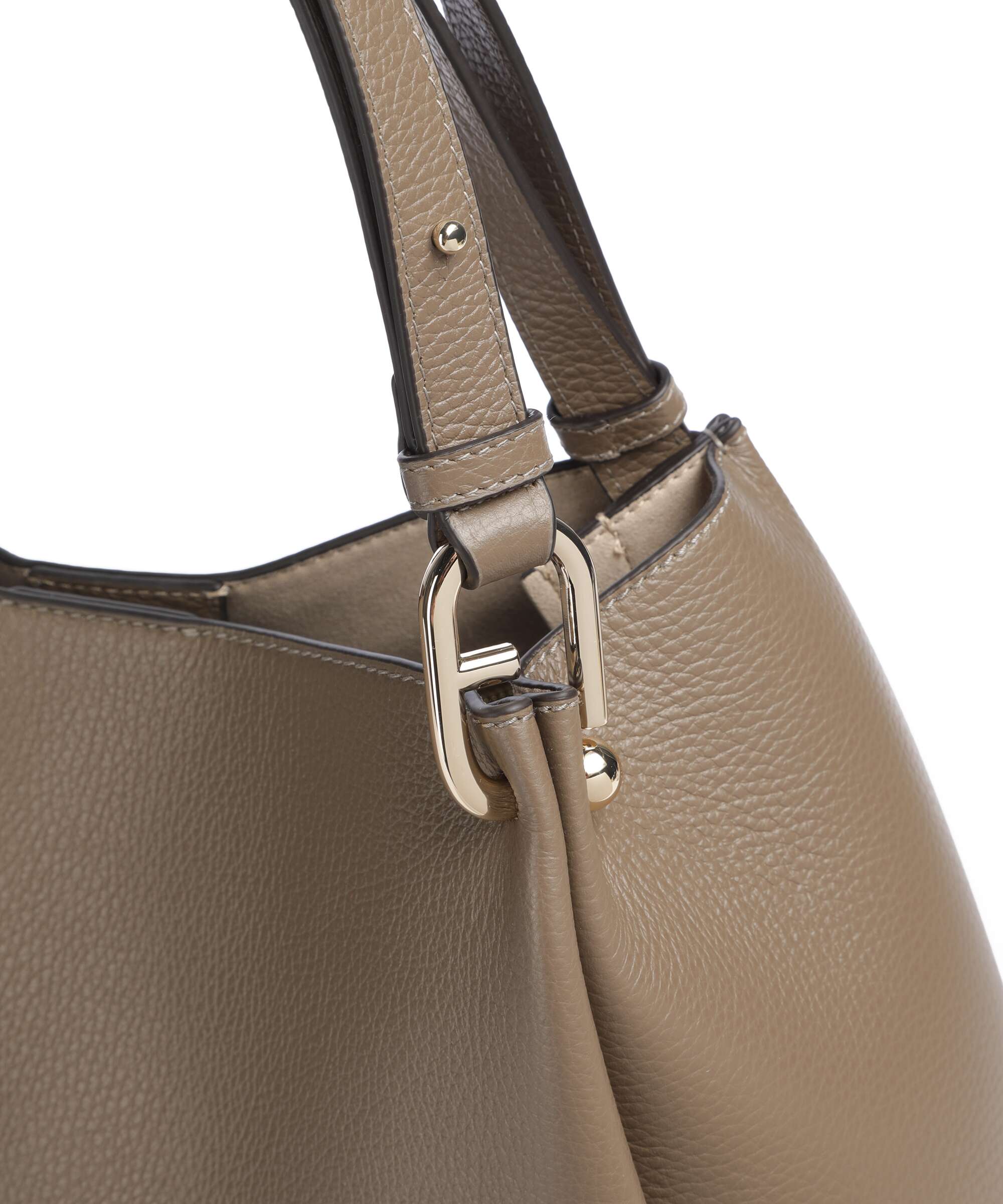 Furla Nuvola L Hobo bag muddy gray