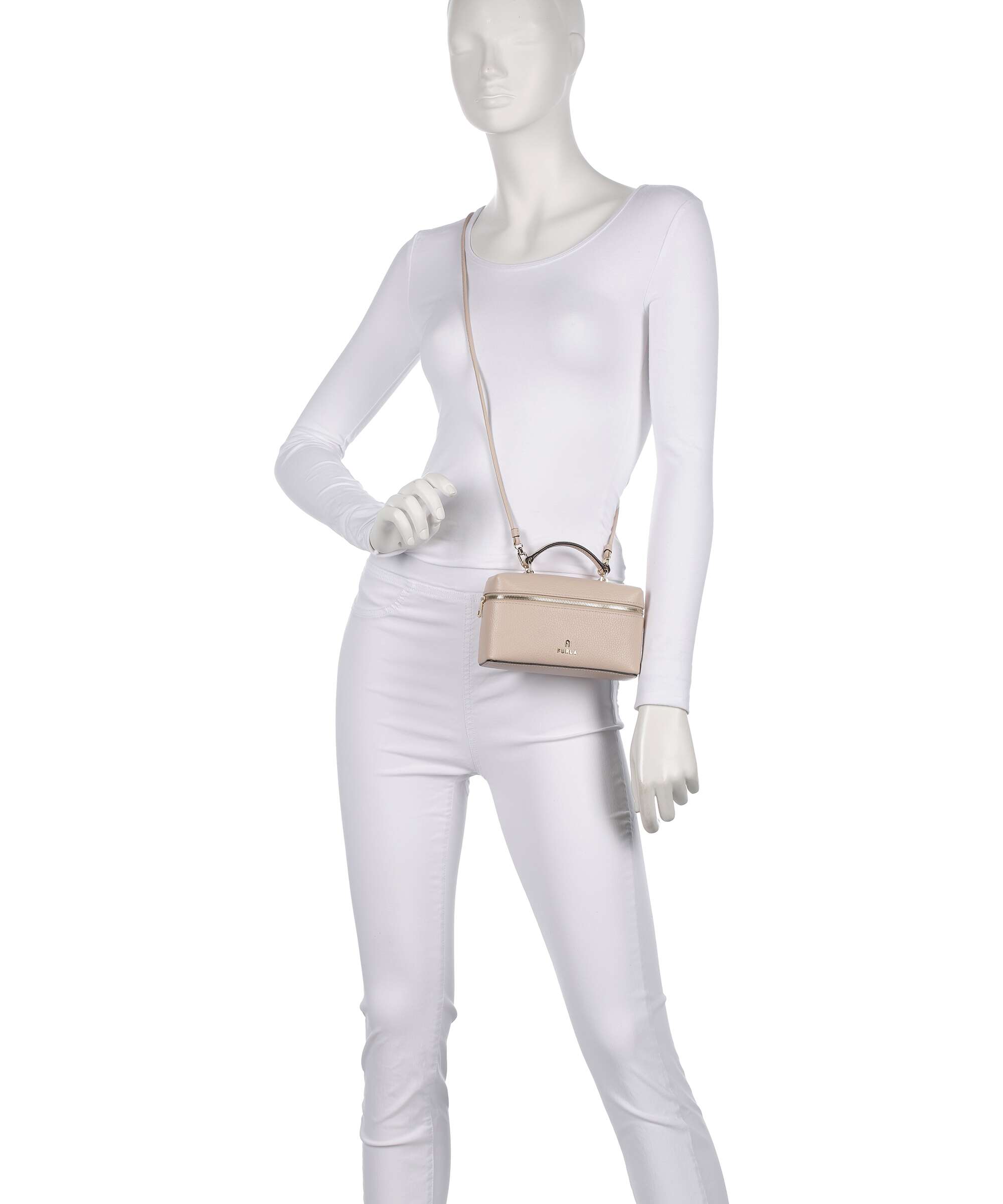 Furla Camelia Micro Crossbody bag cotone