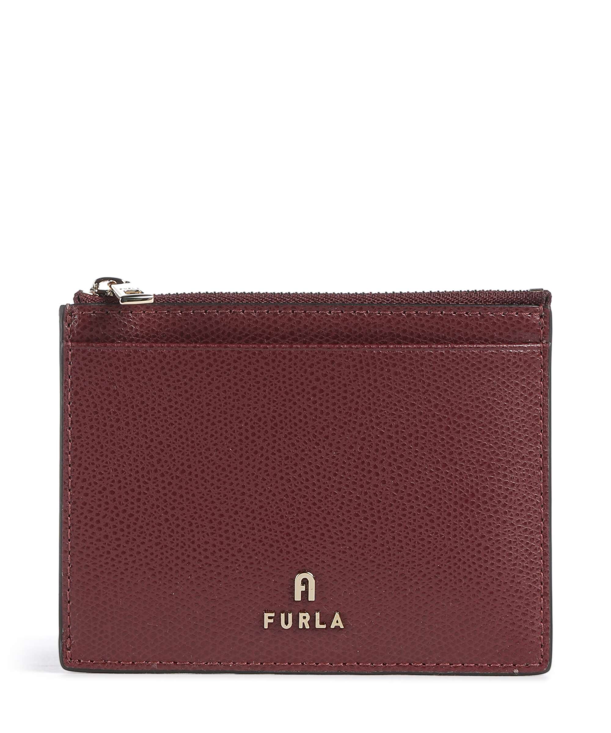 Furla Camelia L Credit card holder red apple