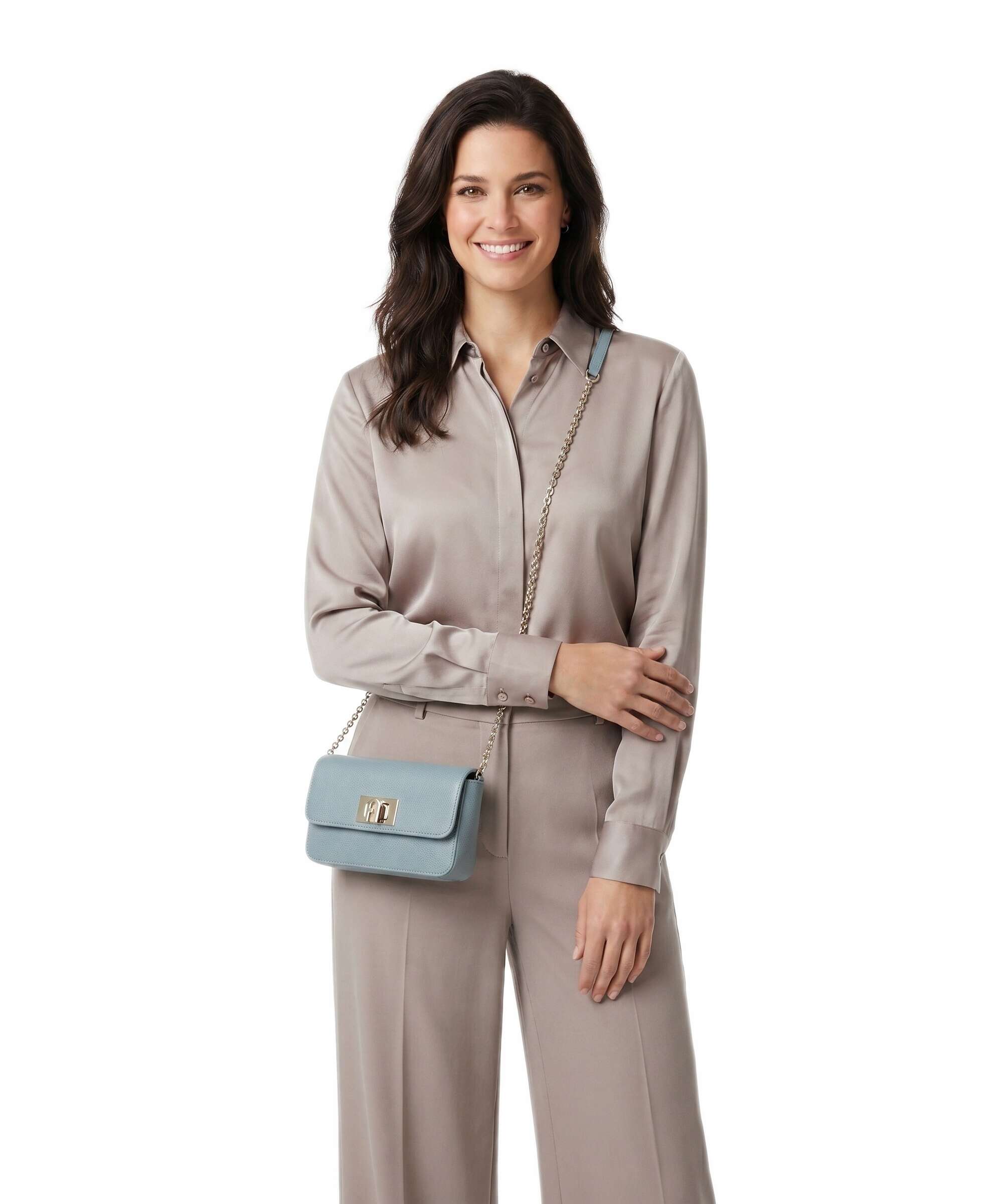 Furla 1927 Mini Crossbody bag cloud blue