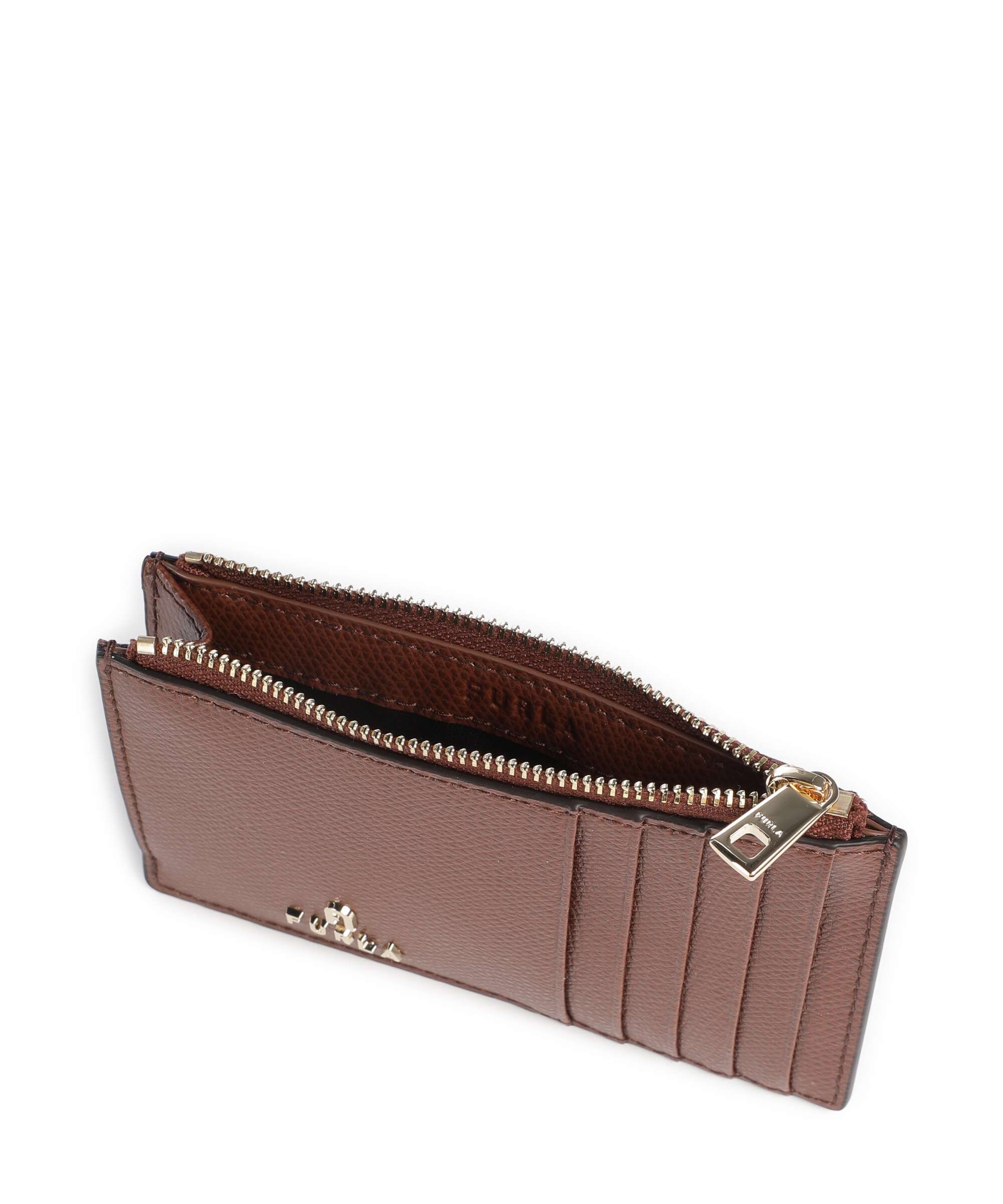 Furla Camelia M Credit card holder extra brown
