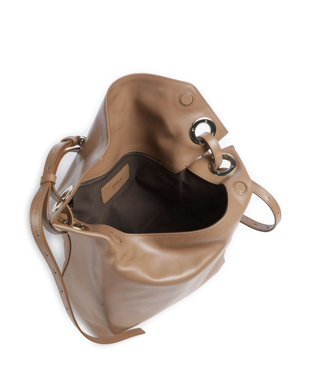 Furla Ginevra M Hobo bag toffee