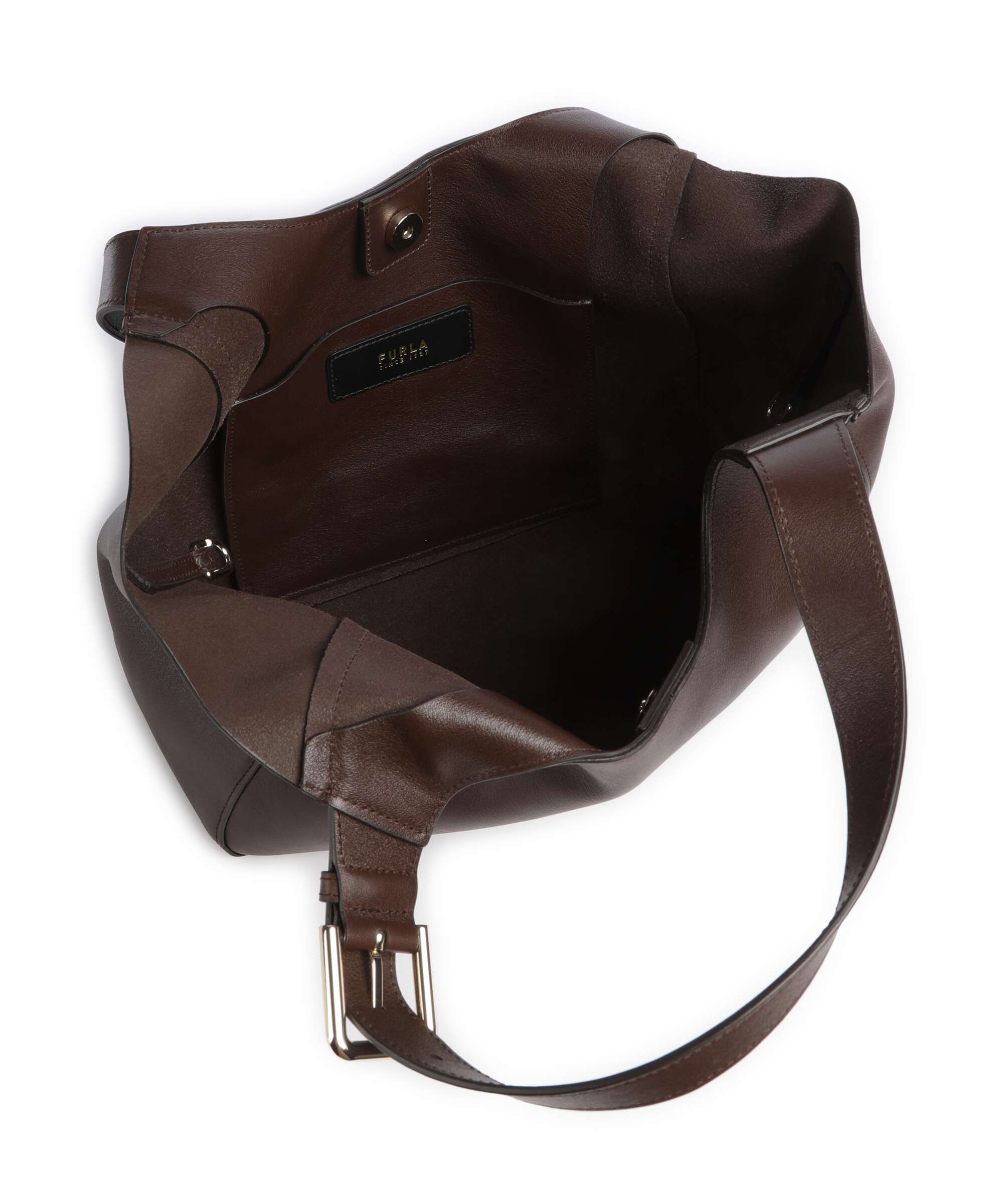 Furla Dora M Tote bag dark cioccolato