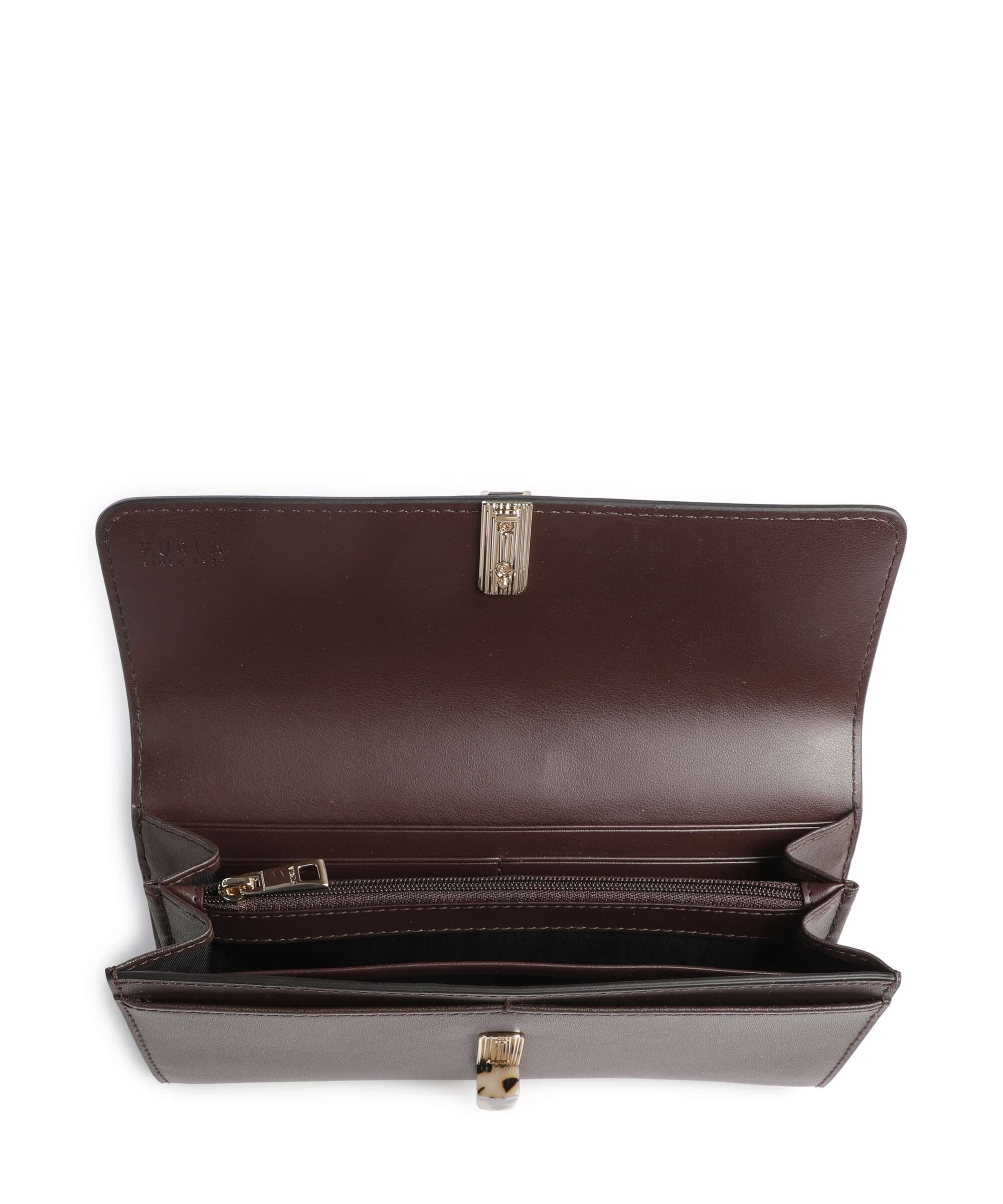 Furla Iride Continental Wallet cioccolato
