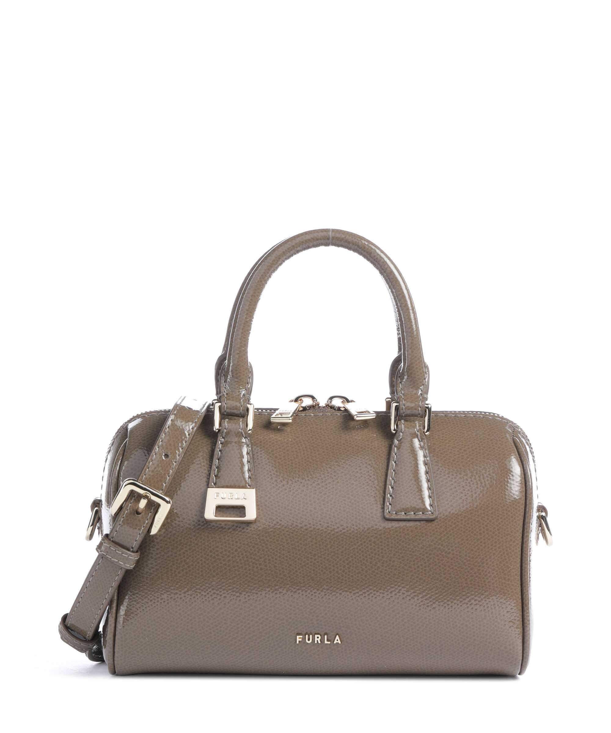 Furla Olivia Mini Handbag muddy gray