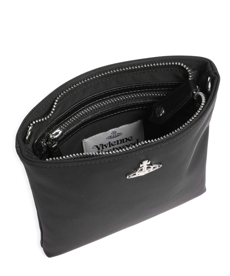 Vivienne Westwood Squire Re-Nylon Crossbody bag black