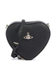Vivienne Westwood Heart Saffiano Biogreen Mini Torba przez ramię black