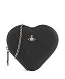 Vivienne Westwood Heart Saffiano Biogreen Torba przez ramię black