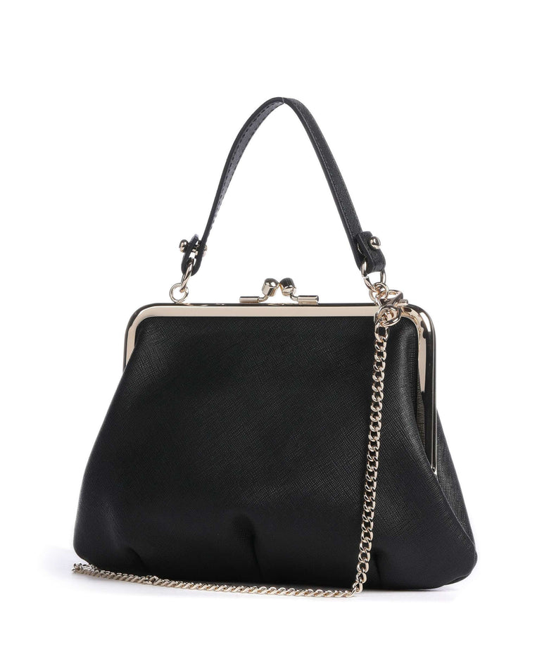 Vivienne Westwood Granny Frame Saffiano Crossbody bag black