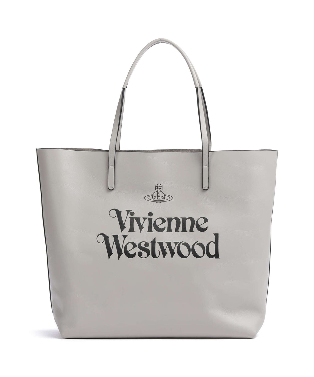 Vivienne Westwood Studio Print Tote bag grey/black