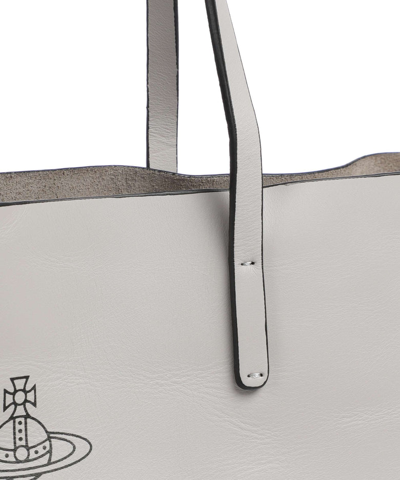 Vivienne Westwood Studio Print Tote bag grey/black