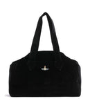 Vivienne Westwood Archive Velvet Large Torba na zakupy black