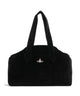 Vivienne Westwood Archive Velvet Large Torba na zakupy black
