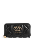 Love Moschino Embossed Q Wallet nero