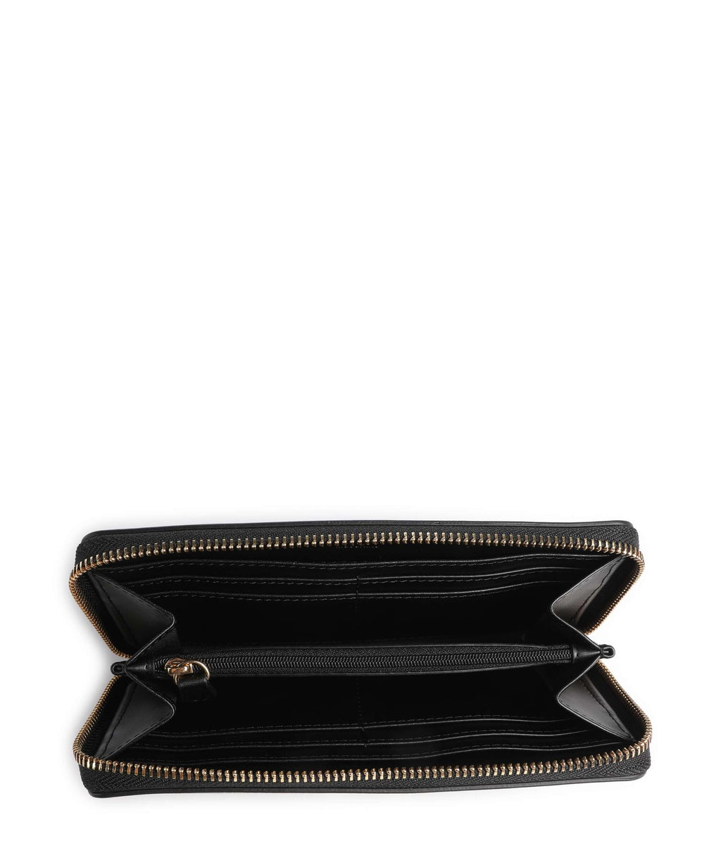 Love Moschino Embossed Q Wallet nero
