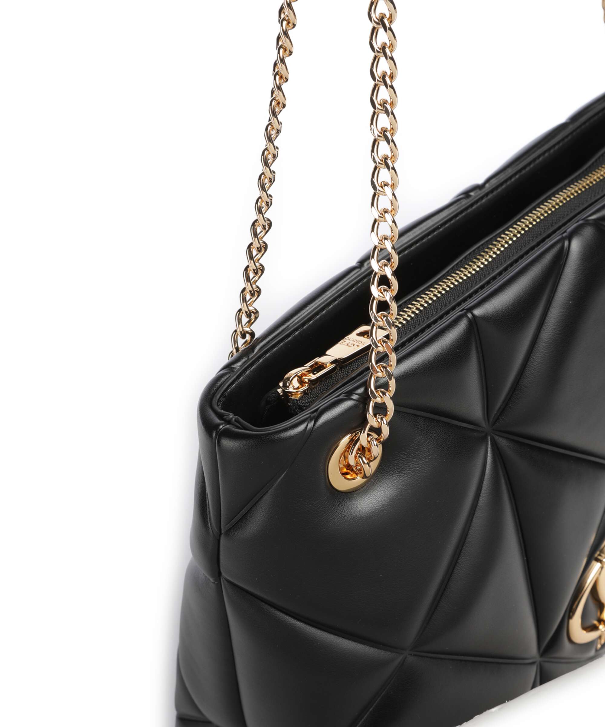 Love Moschino Embossed Q Tote bag nero