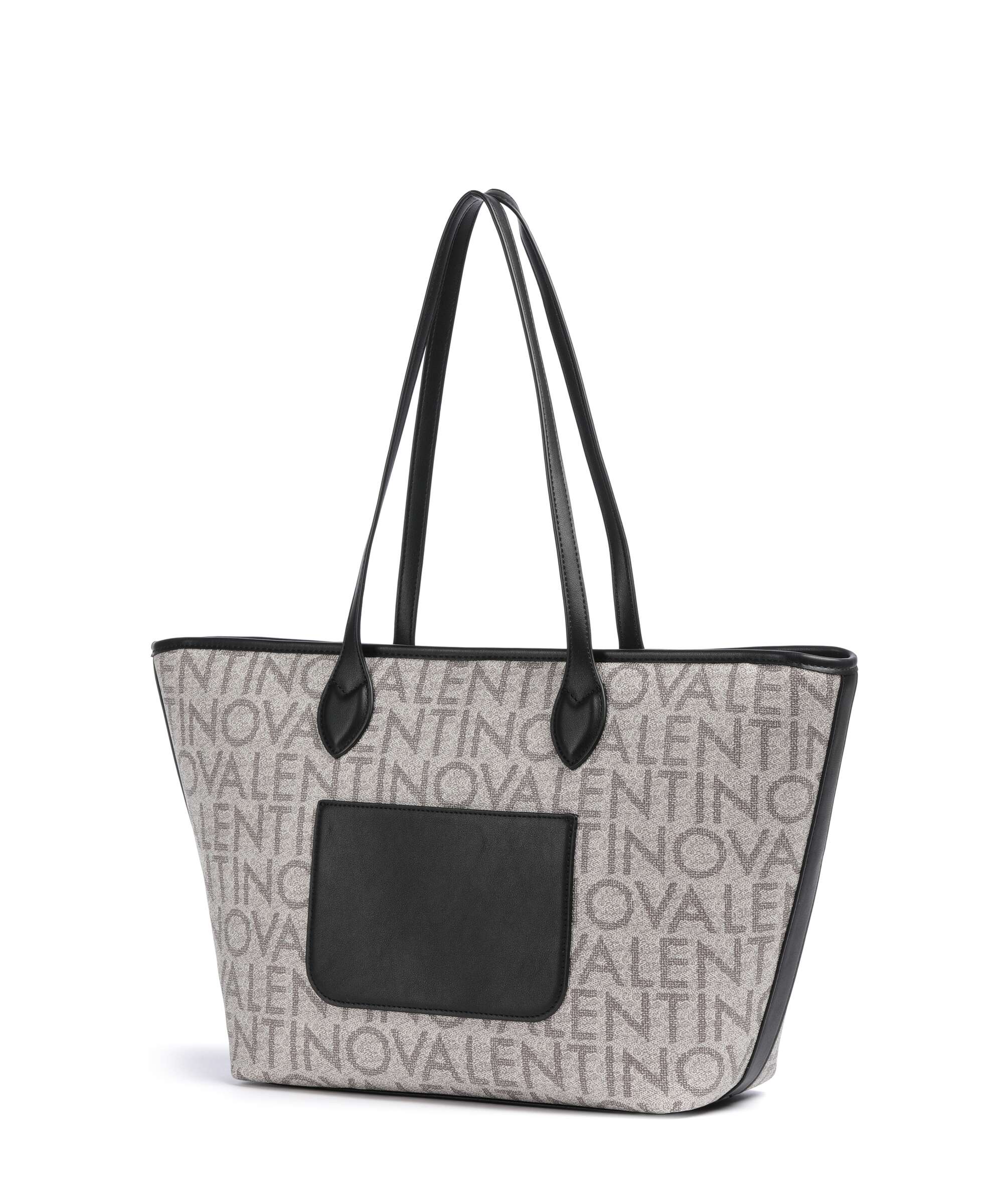 Valentino Bags Logo Tote bag beige/nero